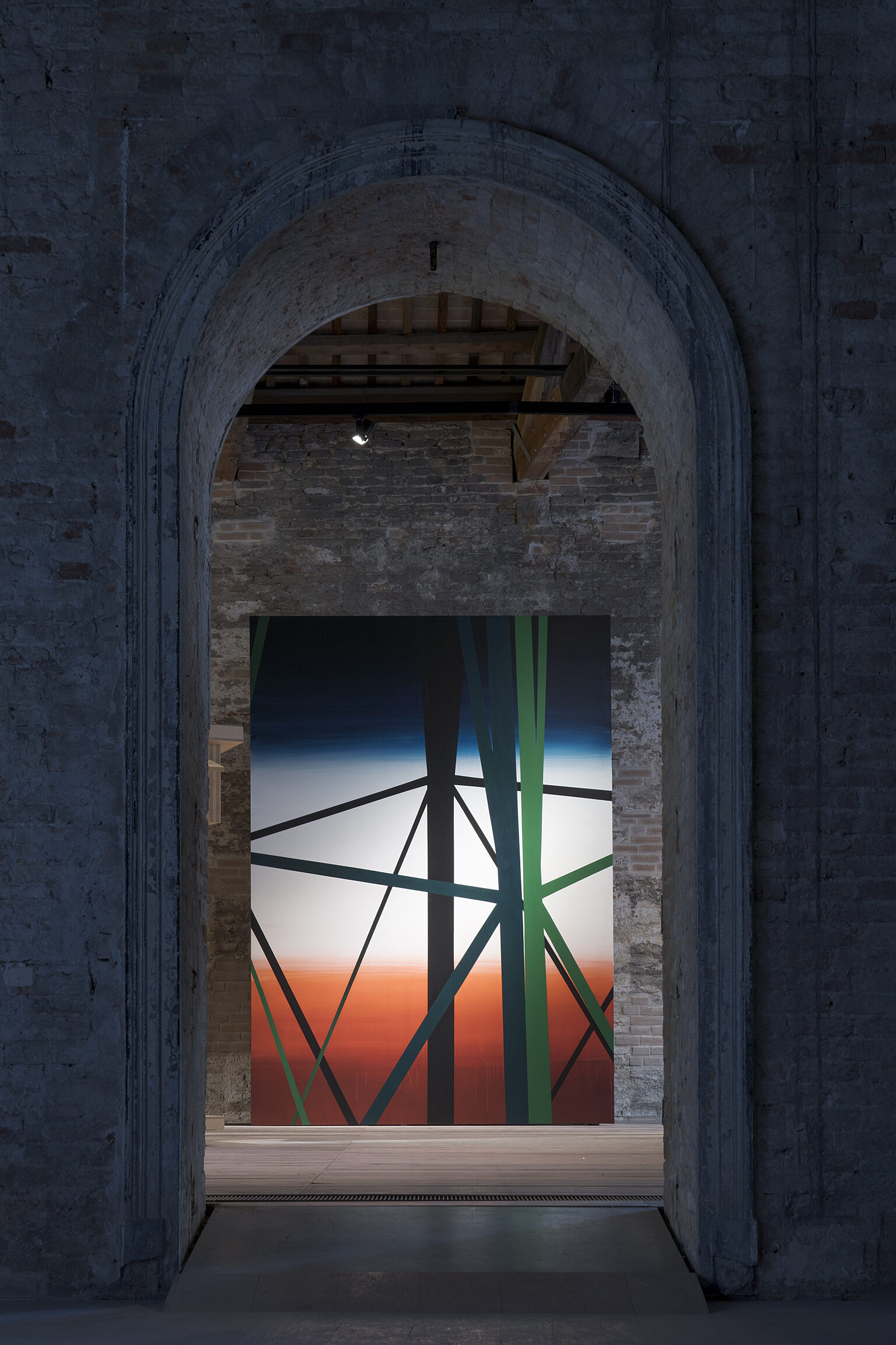 Vues d'exposition, "Tina Gillen. Faraway So Close", Pavillon du Luxembourg, La Biennale di Venezia 2022. Photo : Florian Kleinefenn. Courtesy de l'artiste et Mudam Luxembourg – Musée d’Art Moderne Grand-Duc Jean